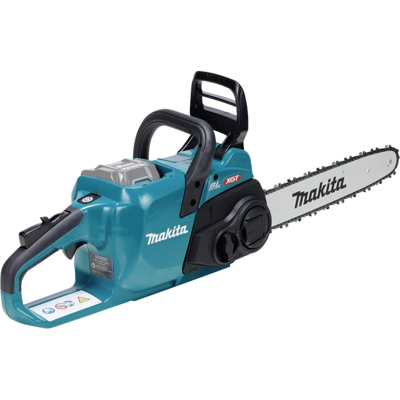 Makita 40V Akku-Kettensäge - 25,5 m/s, 35 cm (Modell UC022GT101) Makita 40V Akku-Kettensäge - 25,5 m/s, 35 cm (Modell UC022GT101)
