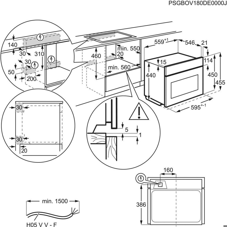 Electrolux EVL6E46Z Einbau-Ofen mit innovativer Technologie