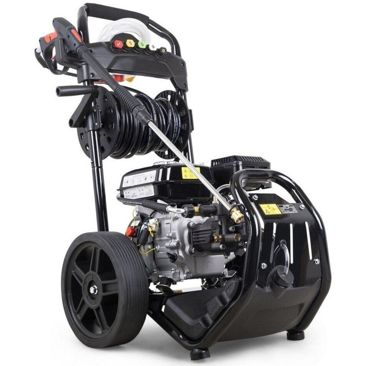 Detec 7PS Hochdruckreiniger mit Dreckfräse - 170 bar Leistung