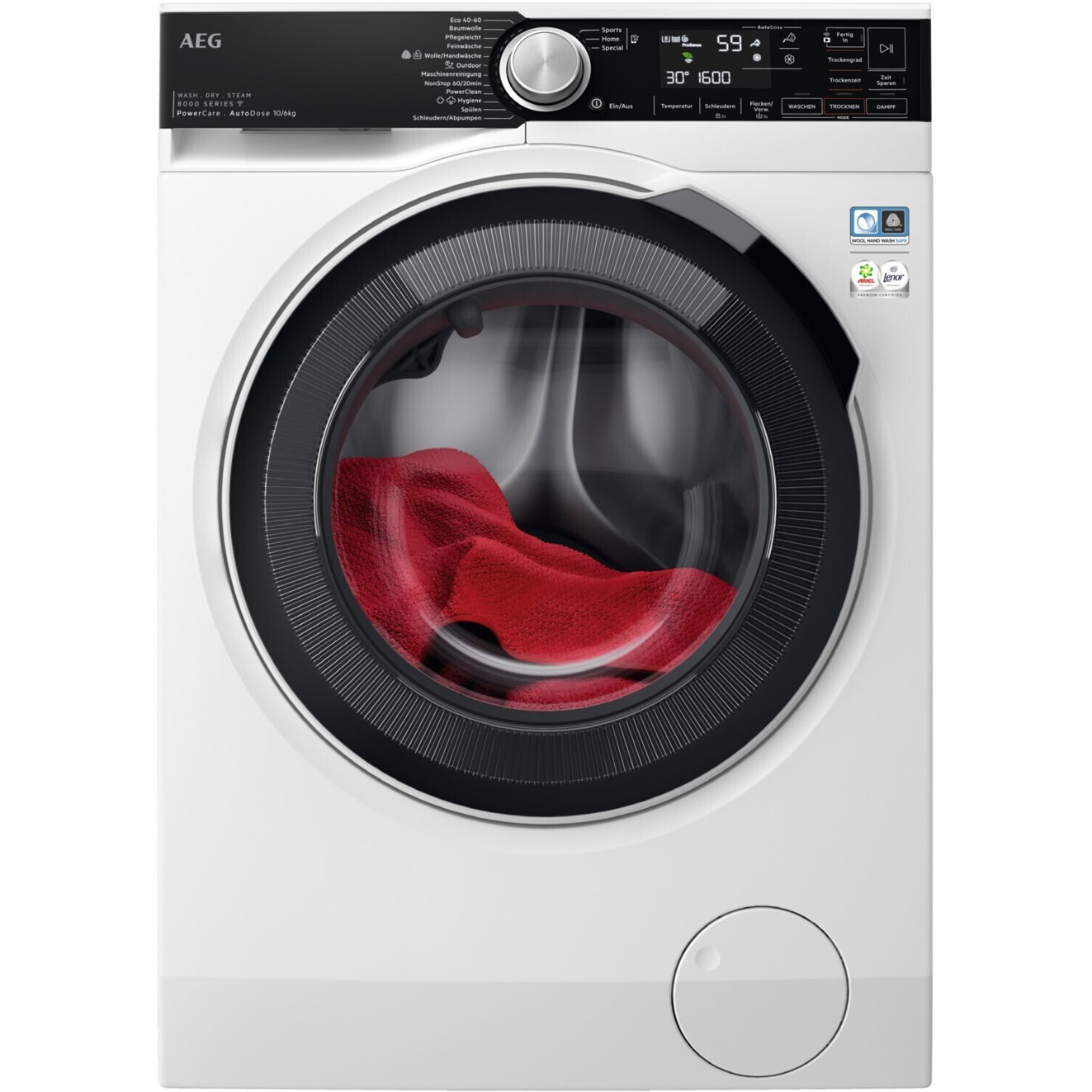 AEG LWR8D80600 Waschtrockner - Effizient und vielseitig