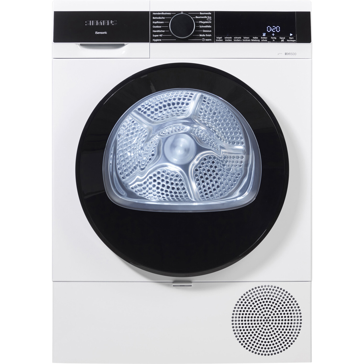 Siemens WQ33G2D00 Wäschetrockner – Effiziente Trocknungstechnologie für optimales Wäscheerlebnis