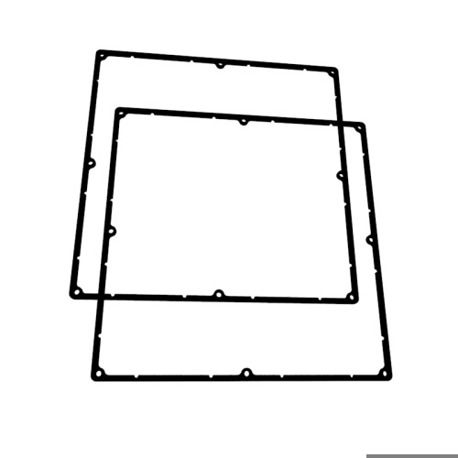 Silikondichtung 250 mm - Schwarz für Serie 1550N/1550NSGASKET Silikondichtung 250 mm - Schwarz für Serie 1550N/1550NSGASKET