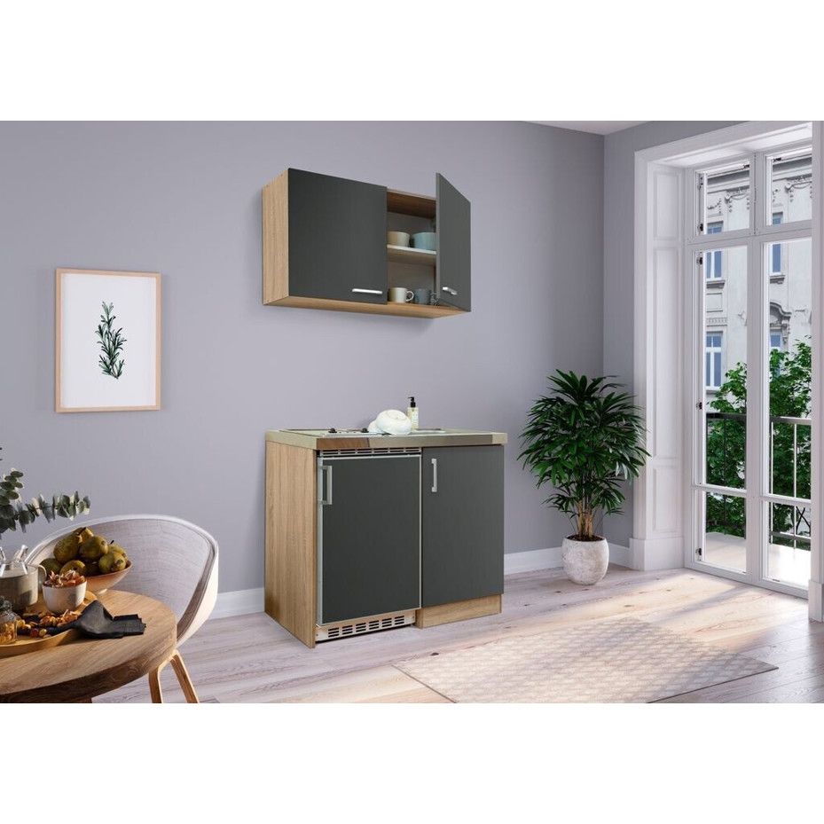 Respekta Kompaktküche MK100 ESG OSC