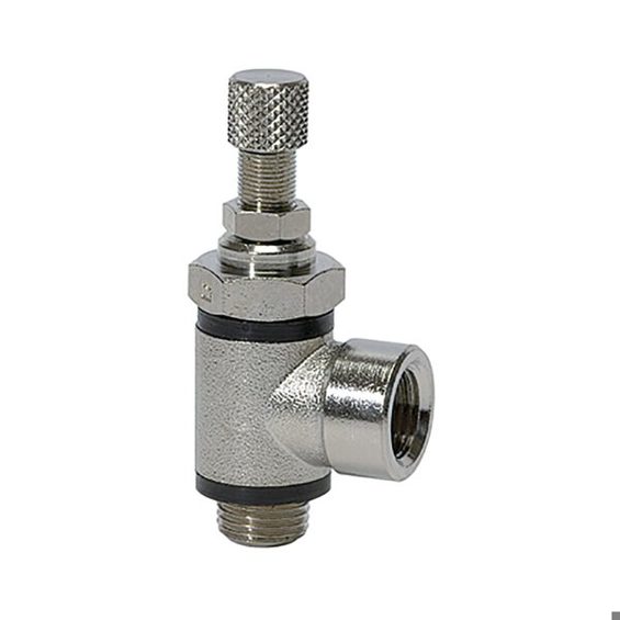 Drosselventil für beidseitige Drosselung | G 1/8 IG | Durchflussregelventil Drosselventil für beidseitige Drosselung | G 1/8 IG | Durchflussregelventil